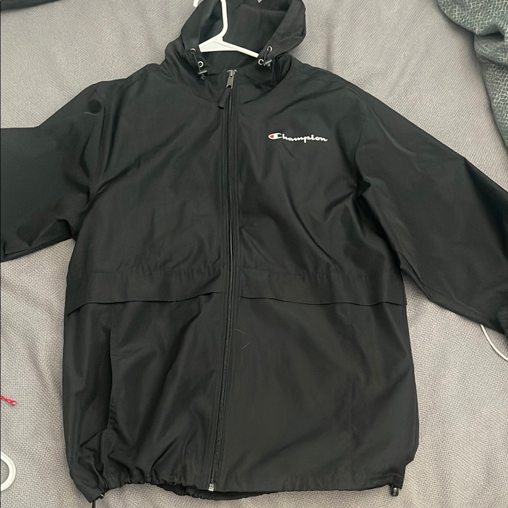Champion Hooded Black Jacket